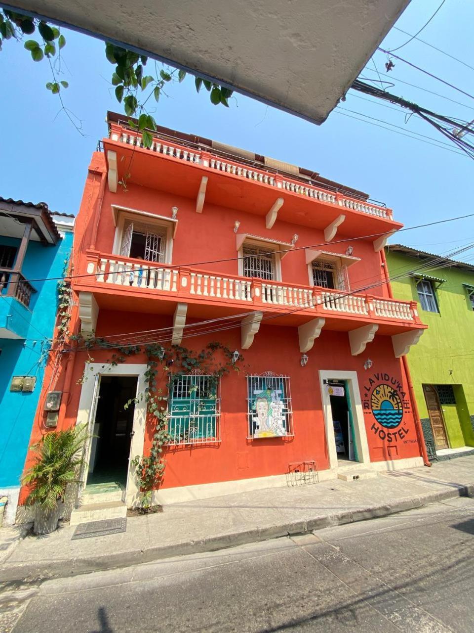 La Viduka Hostel Cartagena Dış mekan fotoğraf